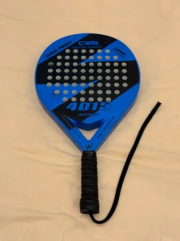 Blue Padel Racket - Lightweight, Good Condition