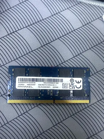 Used 32GB DDR4 SODIMM Laptop RAM (RAMAXEL, CRUCIAL, SAMSUNG)
