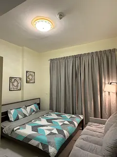 Fully furnished master bedroom