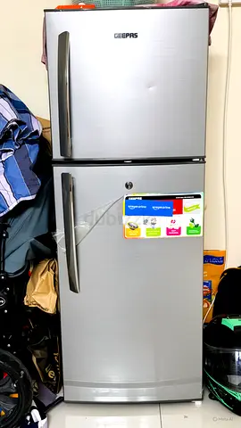 Geepas Double Door Refrigerator - Good Working Condition