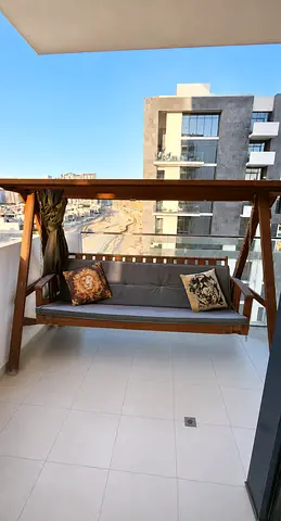 Wooden Outdoor Swing Sofa – Excellent Condition