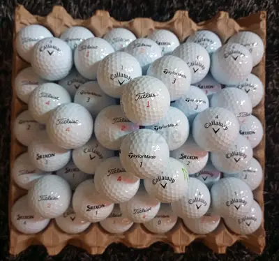 Mixed Brand GradeA Condition Golf Balls (Pack of 60)