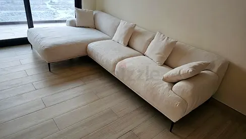 Sectional the loom collection L shape sofa