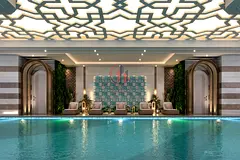 Premium Family Living Fully Furnished 3BR Plus Maid Sea View Freehold Al Faradis Tower Al Mamzar Sha