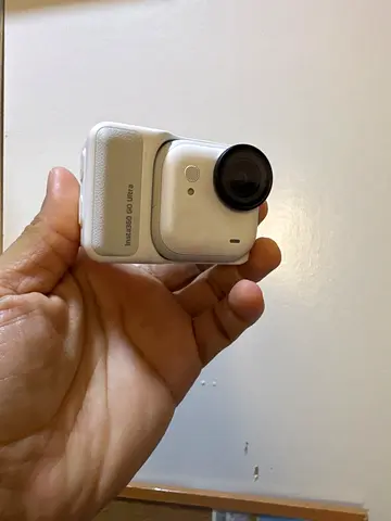 Insta360 GO Ultra action camera - white, slightly used