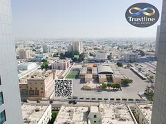 Two-bedroom apartment for sale in City Tower Open view of Sharjah Two bedrooms Separate living room