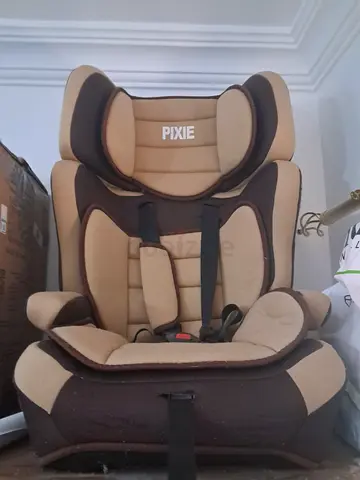Pixie convertible child car seat / booster - beige  brown