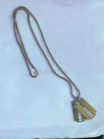 Silver Blade Pendant Necklace ⚔️✨