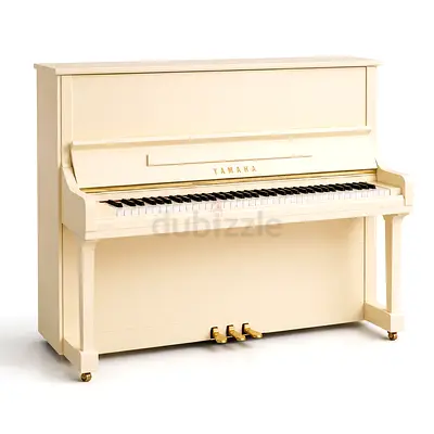 YAMAHA U1E BEIGE UPRIGHT PIANO | USED PIANOS IN DUBAI