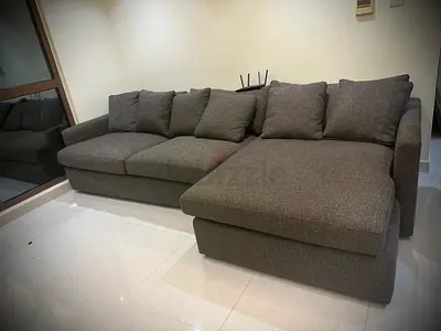 Excellent perfect condition cratebarrel lshape sofa