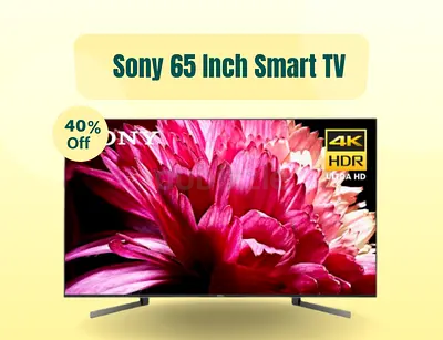Sony 65 Inch TV |  X950G | 4K Ultra HD Smart LED TV | Warranty | Free Delivery