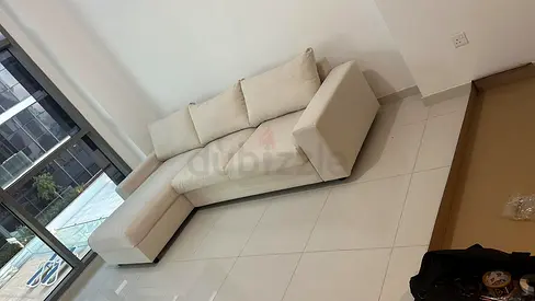 Ikea vimle L shape sofa bed Beige Excellent Condition