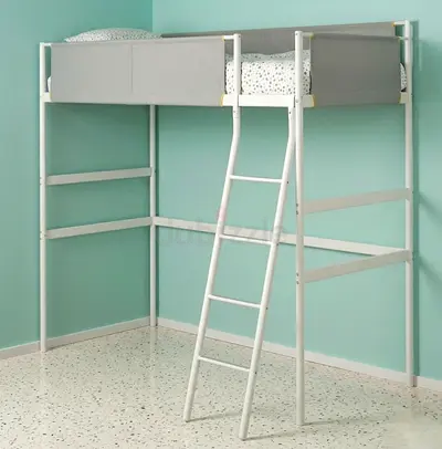 IKEA loft bed single size used good condition