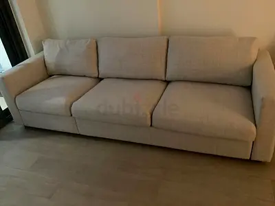 ikea vimle L shape sofa bed excellent Condition