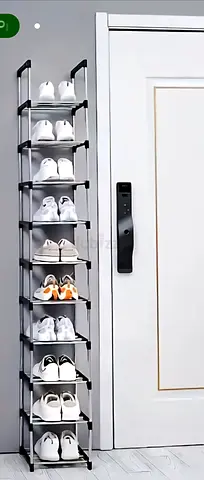 Shelves black for shoes