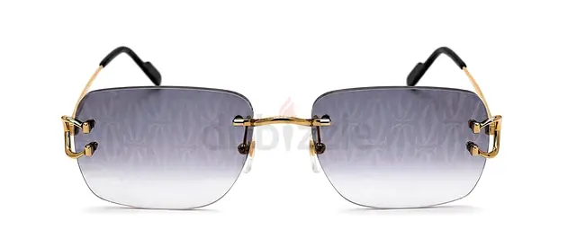 Cartier Sunglasses / Signature C de CT0330S Rimless Sunglasses Grey Gradient | Luxury Eyewear