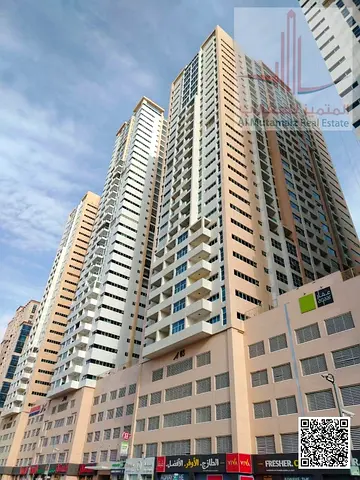 For sale in Ajman: Studio apartment on a high floor, ready for immediate occupancy. 740 sq ft with private parking. Price: AED 310,000