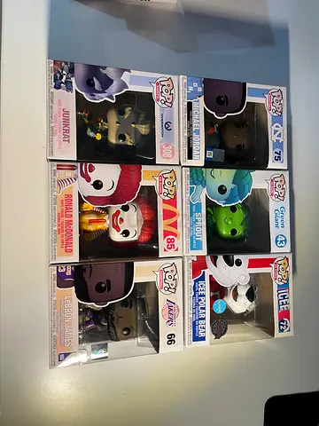 Collection of Funko Pop! Figures
