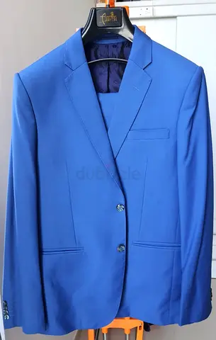 AMIN Tailored  Men’s 2-PC SUIT Blue colour