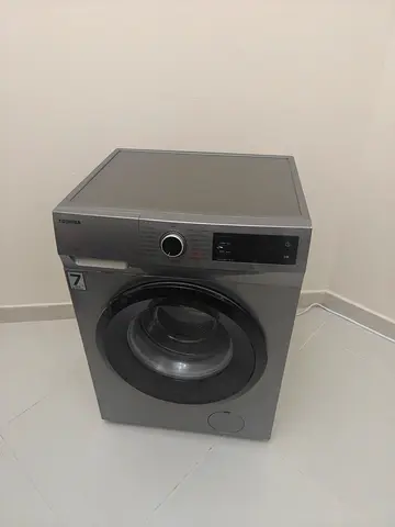 Toshiba Front Load Washing Machine - 7kg, Grey, Drum need repair/replace