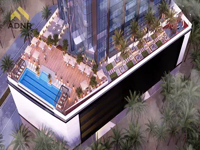 Furnished 1BR Apartment | Jade Tower Majan | Pool & City Views