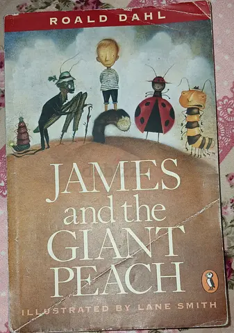 James and the Giant Peach by Roald Dahl in excellent condition