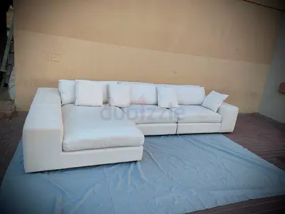 Looks brand new eichholtz brand lshape sofa