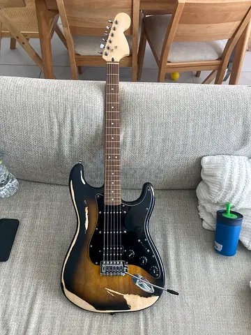 Fender Squier Relic – Perfect Condition | Vintage Look, Amazing Tone PRICE DROP