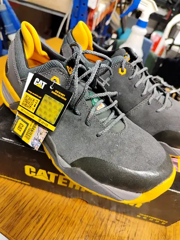 Caterpillar Sprint suede alloy toe shoes