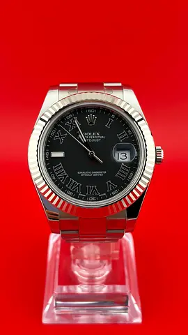 Rolex Datejust II 41mm Ref. 116334 | Grey Roman Dial | 2012 | Full Set — Very Good Condition
