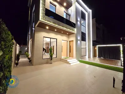 European-style villa in Al Zahia, 5 rooms and a roof, registration fees included