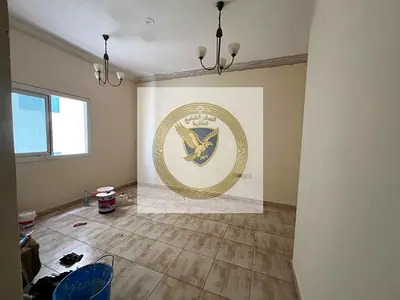 Annual apartment for rent in Al Qasimia Spacious layout, open view, free maintenance, central AC, prime location close to all services.