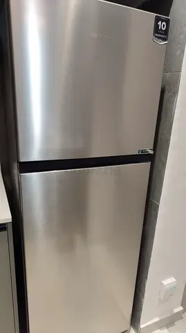 2-Door Frost Free Refrigerator - Stainless Steel, Excellent Condition