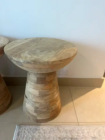Wooden side table