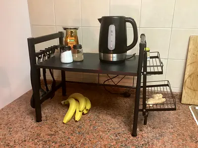 Kitchen metal stand