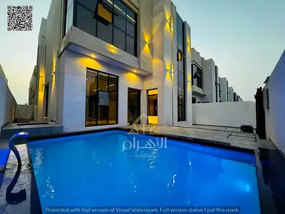 For sale: Modern villa with swimming pool and spacious yard in Al-Haliyo 2 - price includes registr