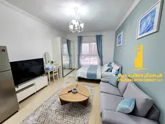 Luxurious and elegant fully furnished studio apartment with brand new, high-end furniture in a prime