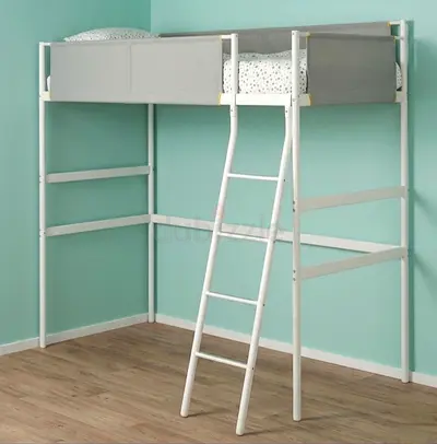 IKEA single size loft bed used good condition