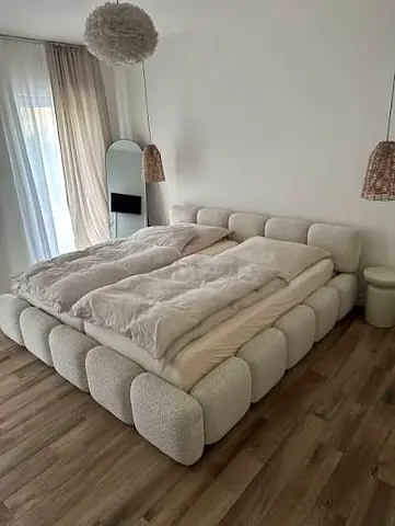Super King Size Luxurious Design Bedframe - Fully Customizable - UAE Sharjah Made