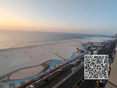 Spacious 2 Bedroom Sea View Apartment with Parking – Monthly Rent