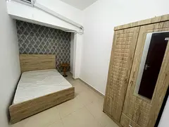 Furnished partition Aed 1550/1650 from 31st May Al Falah street.