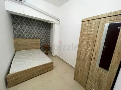 Furnished partition Aed 1550/1650 from 31st May Al Falah street.