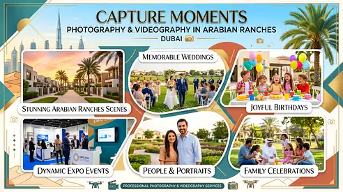 🎥 Elevate Your Brand with Professional Photography  Videography Services | Arabian Ranches, Dubai