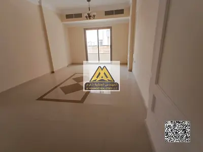 شقة غرفتين وصالة للإيجار السنوي في النعيمية 1 – عجمان | مساحة كبيرة + تكييف مركزي + موقع مميز قرب جسر غلفا |