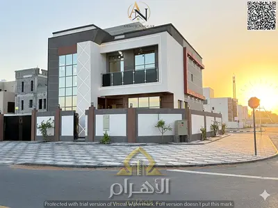 On the main street and opposite a mosque | Own a luxury villa in Al Yasmin, Ajman | 5 master bedrooms G+2 | A great deal at a competitive price