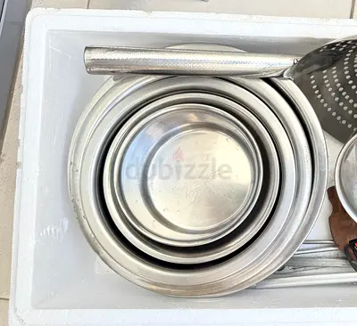 Stainless steel kitchenware for sale!