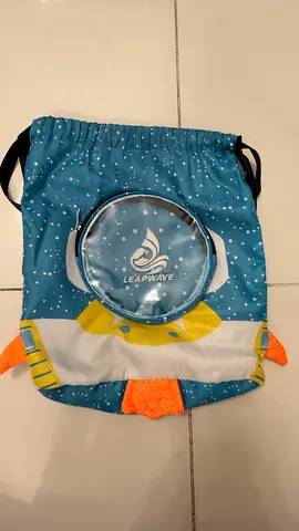 LEAPWAVE Kids Swim Backpack - Small Drawstring Swim Bag 15 aed only