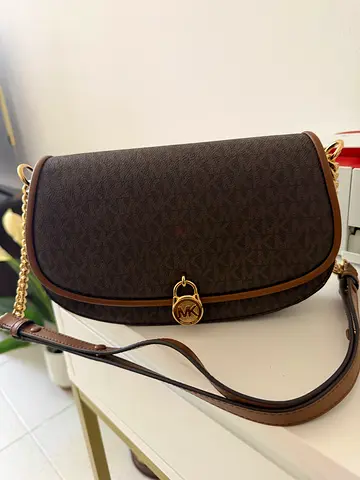 Michael Kors Logo Pattern Shoulder Bag