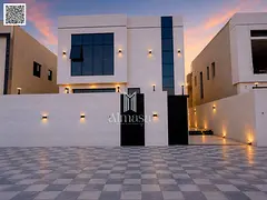 For sale: a distinctive villa in Al Helio 2 area of ​​Ajman, with a modern design, high-end fini