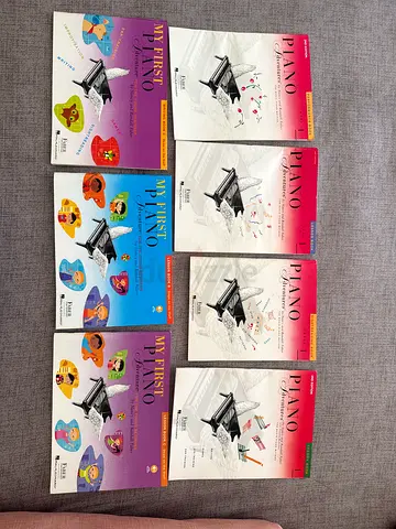 Set of 7 Piano Adventures  My First Piano Lesson Books - Faber